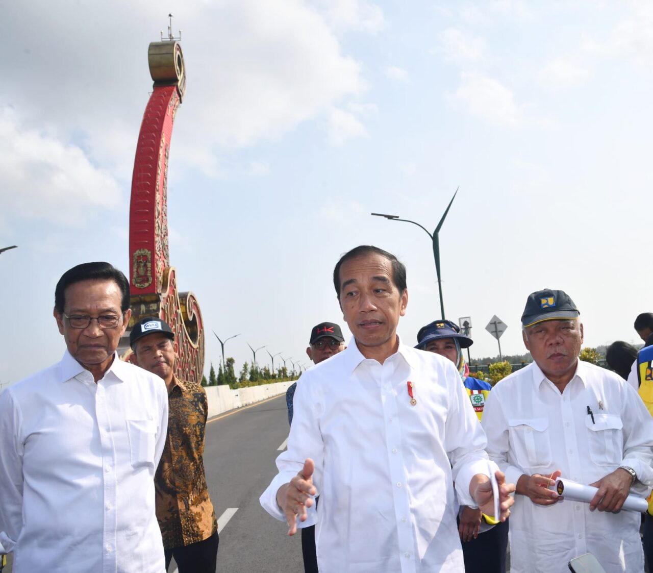 Presiden Jokowi Resmikan Jembatan Kretek 2 Bantul Yogyakarta
